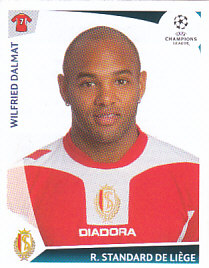 Wilfried Dalmat Standard de Liege samolepka UEFA Champions League 2009/10 #542